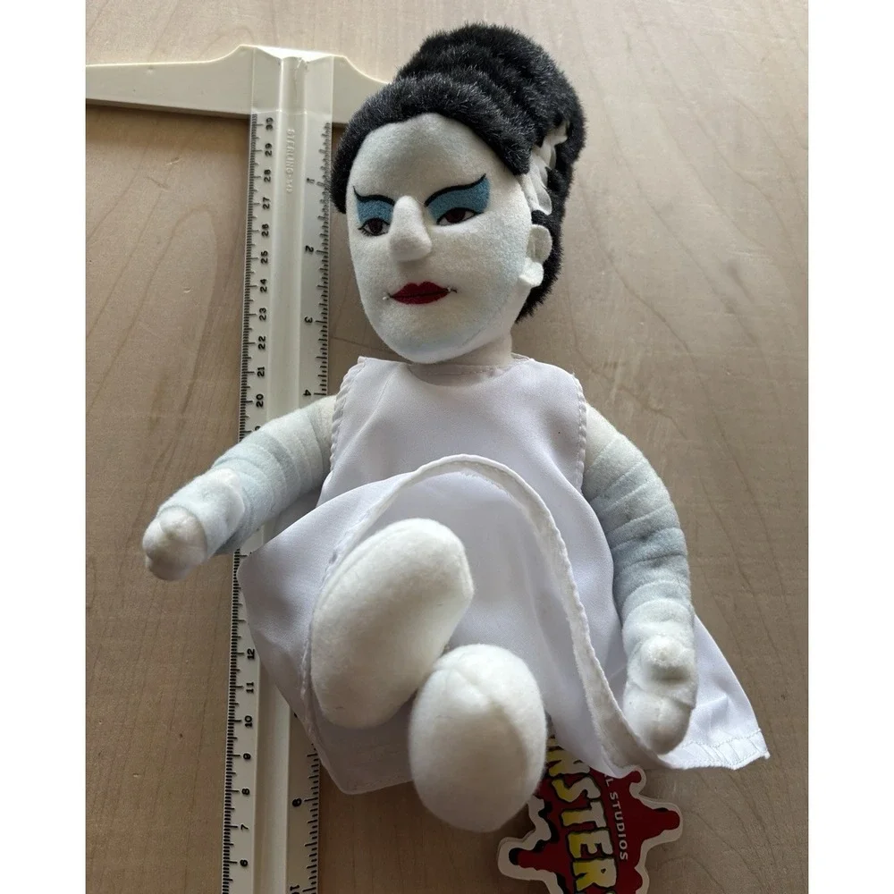 Vtg Stuffins Plush Monster LOT of 4 Tags Creature Black Lagoon Dracula Bride